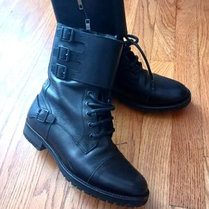 Modern Vintage Triple Buckle Ankle Boot